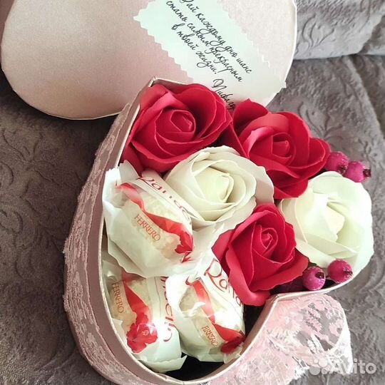 Букет в сердце