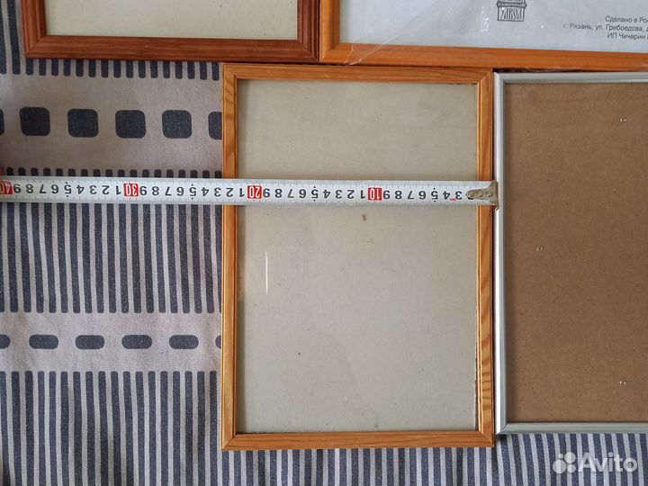 Рамки для фото 5 штук большие