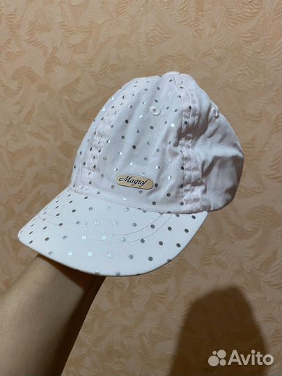 Шапка, кепка для девочки на годик