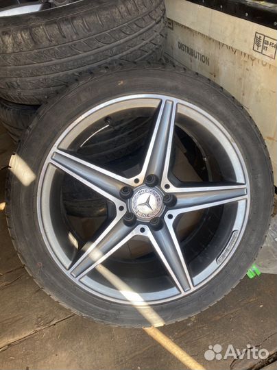 Оригинальные колеса от Mercedes-Benz C180 AMG
