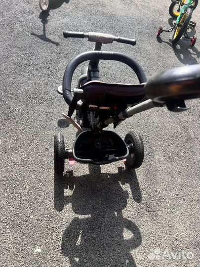 Велосипед коляска с ручкой 3 х колесный