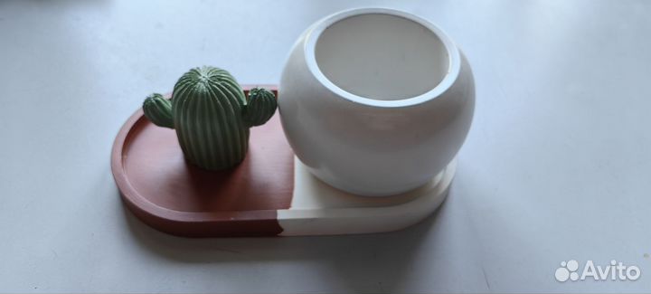 Кашпо для цветов керамика