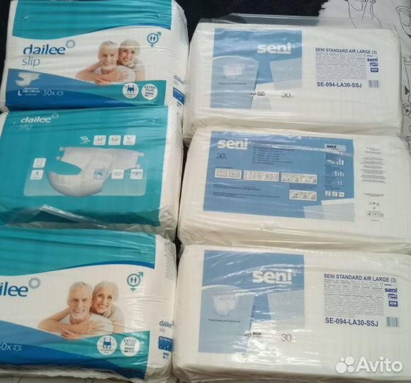 Памперсы для взрослых 3 (L) размер