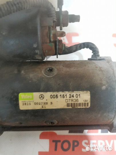 Стартер Mercedes-Benz S-Class W220 M137E58 2000