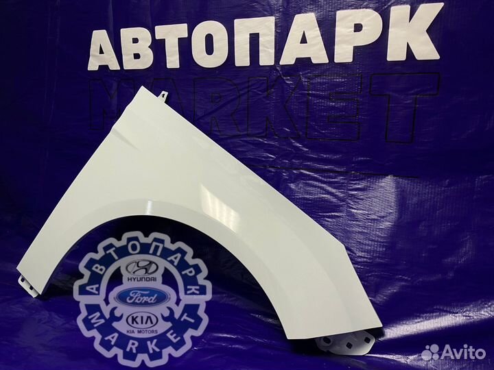 Крыло правое Ford Focus 3 Белый