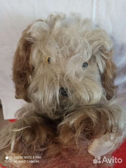 Мягкая игрушка СССР, собачка, опилки