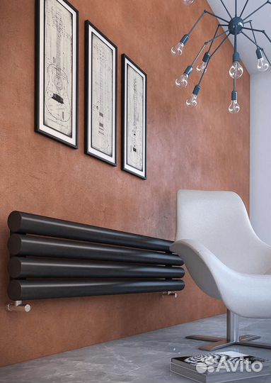 Дизайнерский радиатор отопления Steel