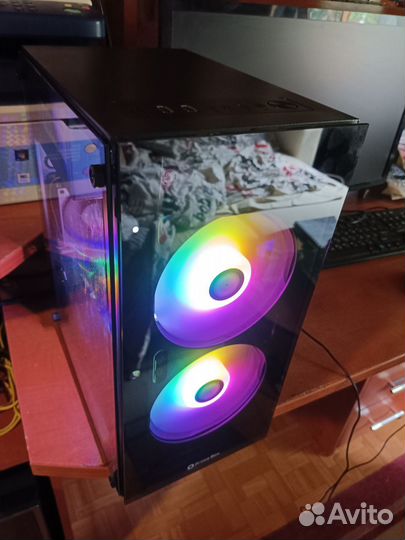 Игровой пк 12 ядер, Intel E5 2650 V4, 16Gb, RX570