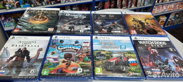 PS5 игры (Новые и Б/У)