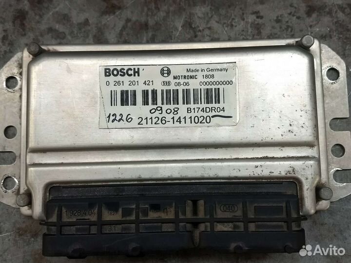 Эбу ваз bosch 797+