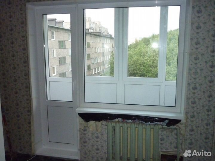 Балконный блок Veka в панельный дом