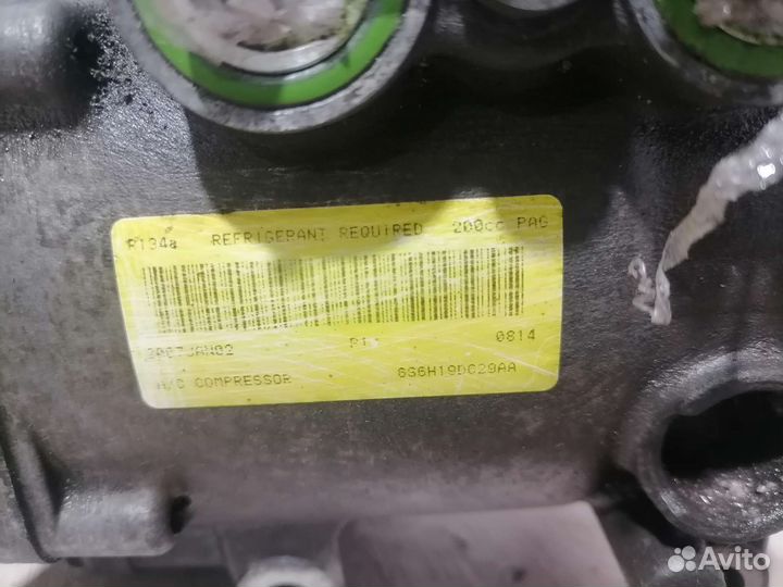 Компрессор кондиционера Ford Fusion Fiesta