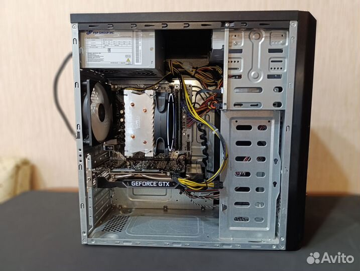 Игровой Компьютер GTX 1660ti/Ryzen 5 2600+Монитор