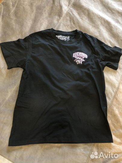 Футболка GloGang Logo Tee White Black