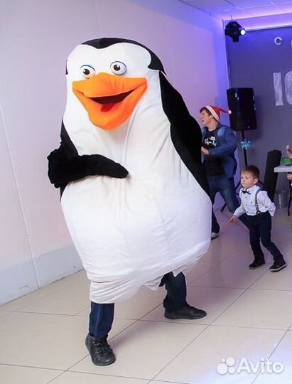 Пингвин из Мадагаскара Костюм для аниматора