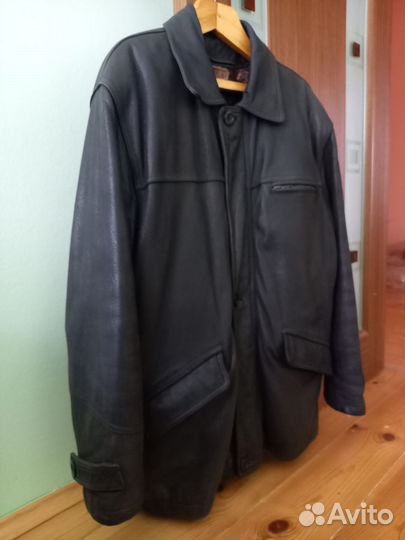 Куртка зимняя из натуральной кожи