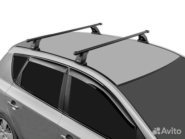 Багажник в штатные места Mazda CX-9 I Restyling, 2