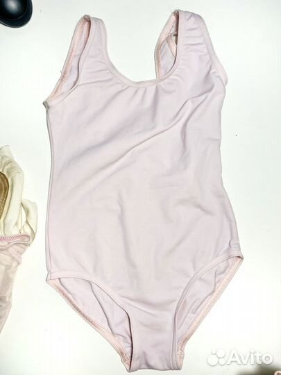 Купальник Grishko розовый юбка балетки Grishko