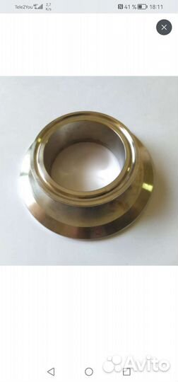 Переходник на кламп с 4 на 3 дюйма