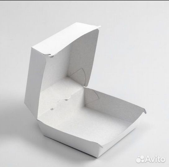 Коробка для бургера или бенто-торта