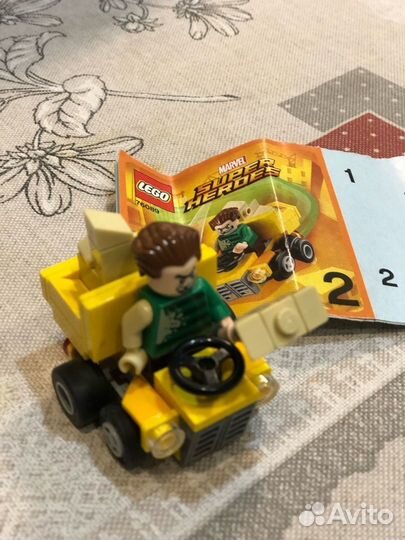 Конструктор Лего Marvel Super Heroes Песочный чело