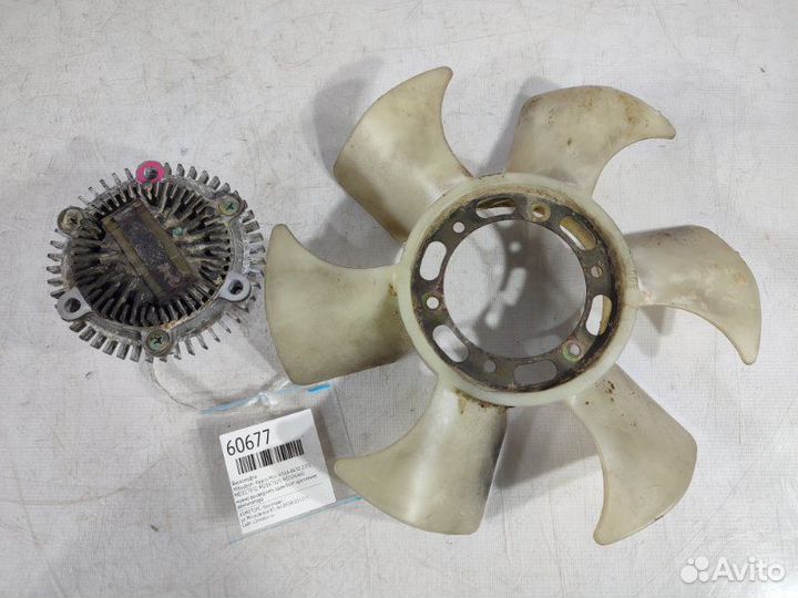 Вискомуфта Mitsubishi Pajero Mini H58A 4A30 2001