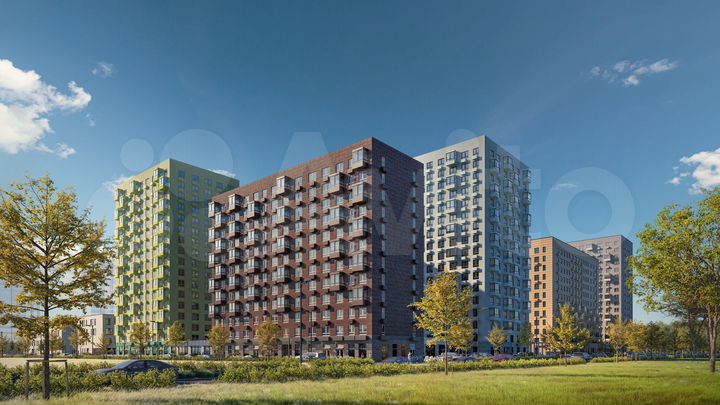 Квартира-студия, 19,7 м², 16/17 эт.