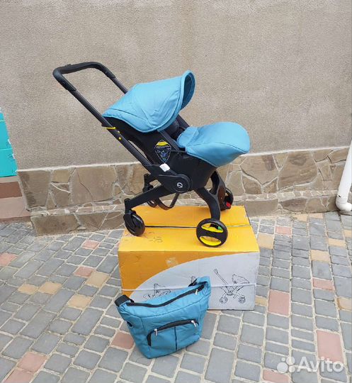 Коляска автокресло 4в1 Новый выпуск (Озёрная)