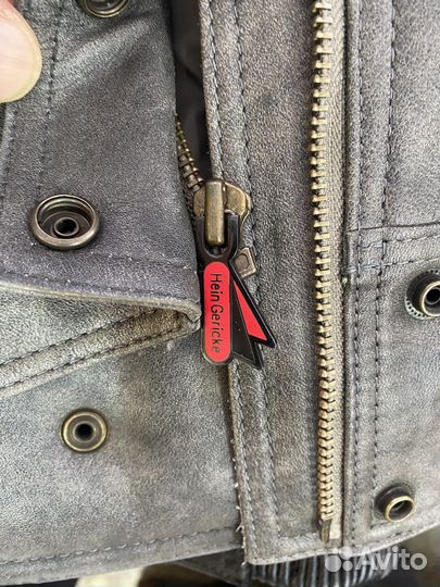 Мото куртка кожаная hein gericke размер 38