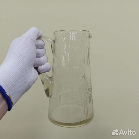Советский Кувшин Графин Стекло Сделано В СССР