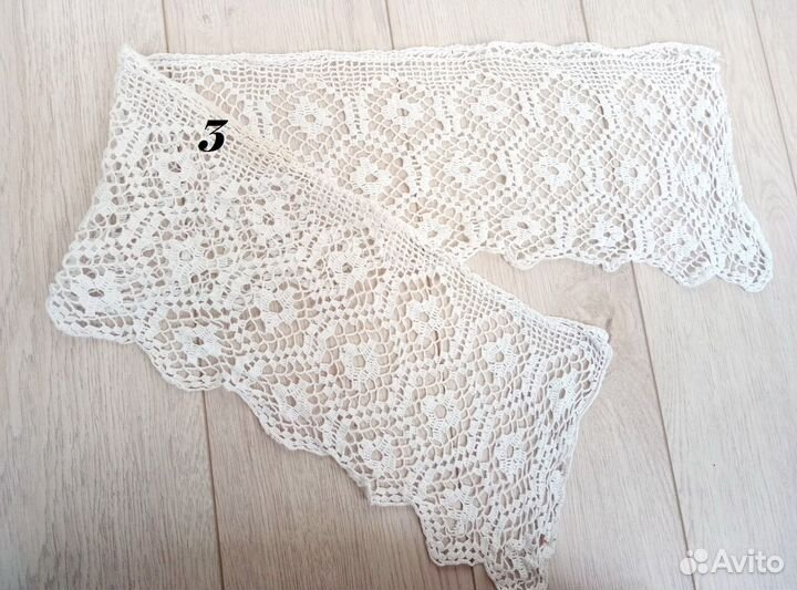 Подзоры на шторы, салфетка ручная работа