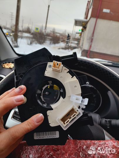 Шлейф рулефой Нисан qashqai