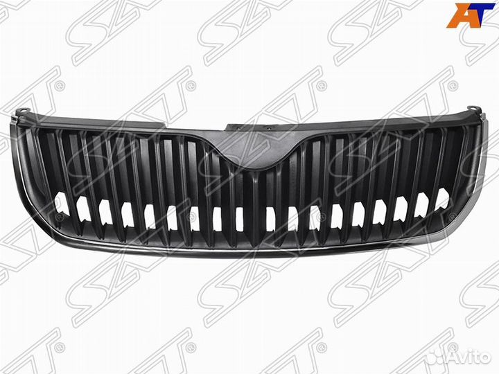 Решетка радиатора skoda superb 08-13 хром черн