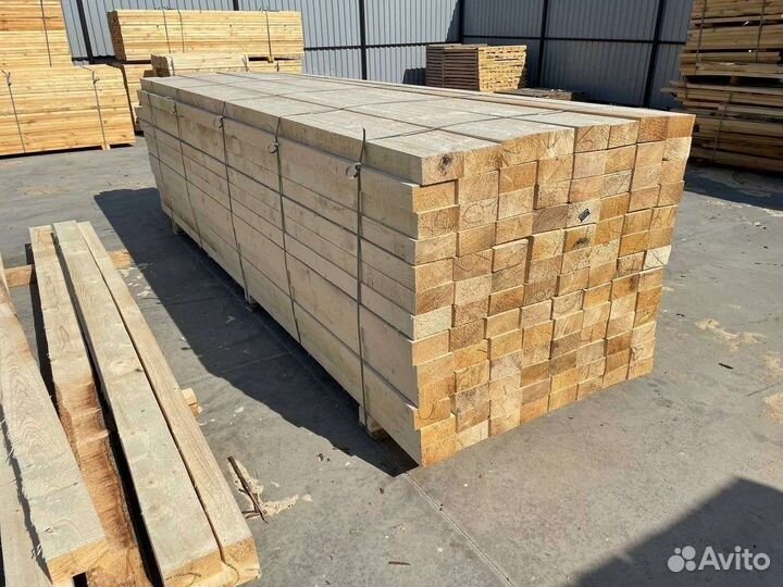 Брус обрезной 50х50mm 3-6M