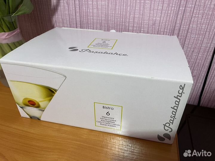 Бокалы новые