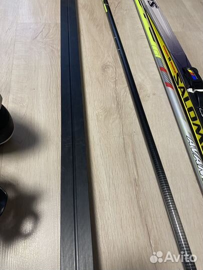 Лыжи беговые salomon eqvipe 8 skate с ботинками