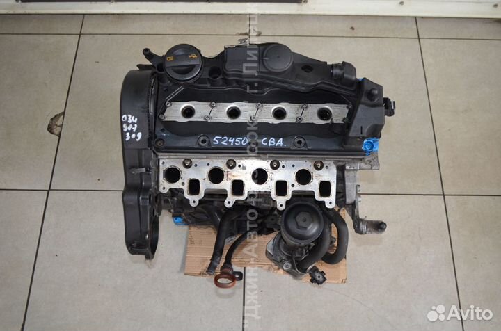 Двигатель двс 2.0 дизель CBA Passat CC Octavia