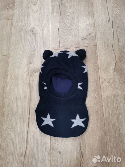 Шапка шлем для мальчика