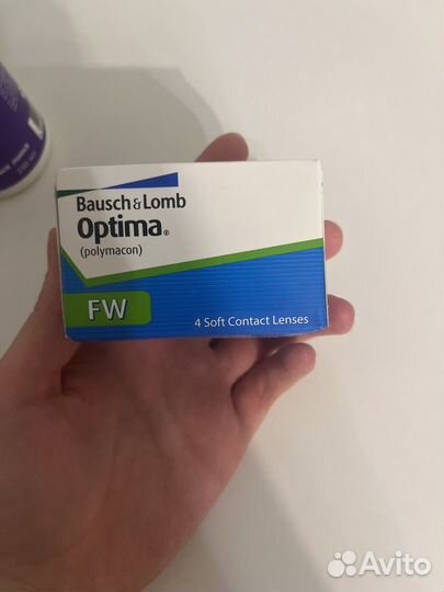 Контактные линзы optima