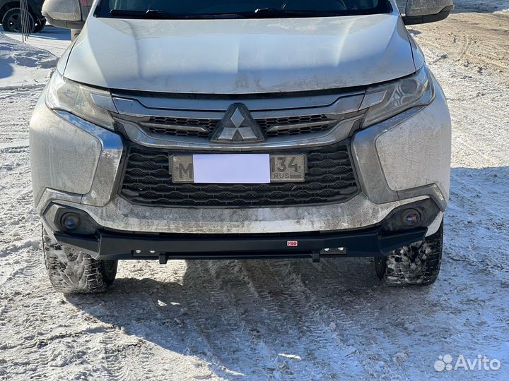 Бампер риф силовой Mitsubishi Pajero Sport 3