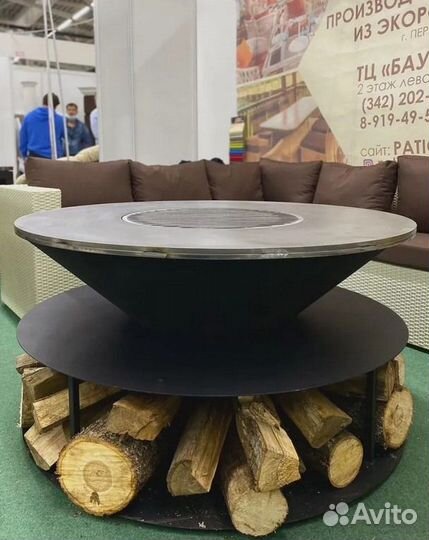 Гриль очаг барбекю Камчатка