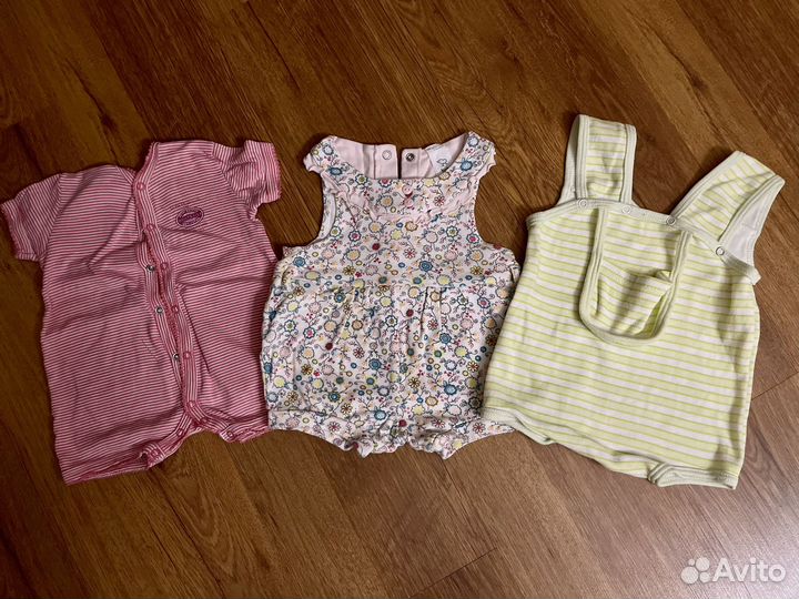 Вещи пакетом на девочку 62