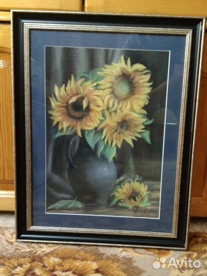 Подсолнухи. Натюрморт