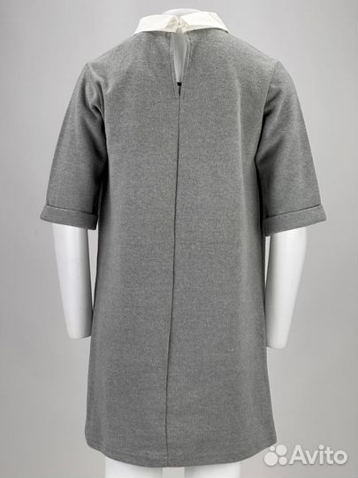 Платье (костюм) девочка Серый EU 122-128 cm, 7-8 лет Tobetoo