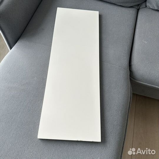 Полка белая 76х26 см для шкафа IKEA Billy