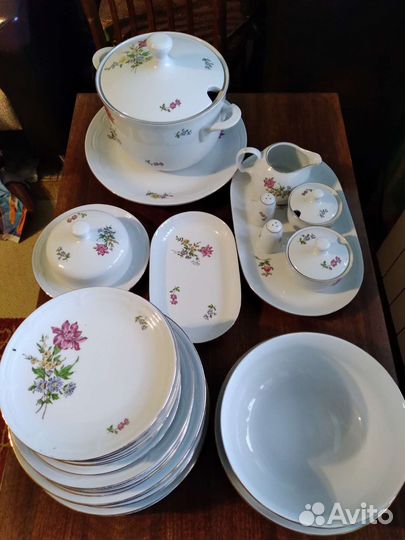 Столовый сервиз гдр