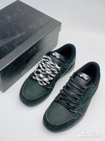 Nike air jordan 1 low travis scott black phantom