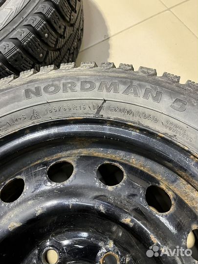 Зимние колеса Nokian Nordman 5 185/65R15 шип