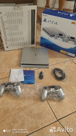 Прошитая пс4 слим 2000гб, новая