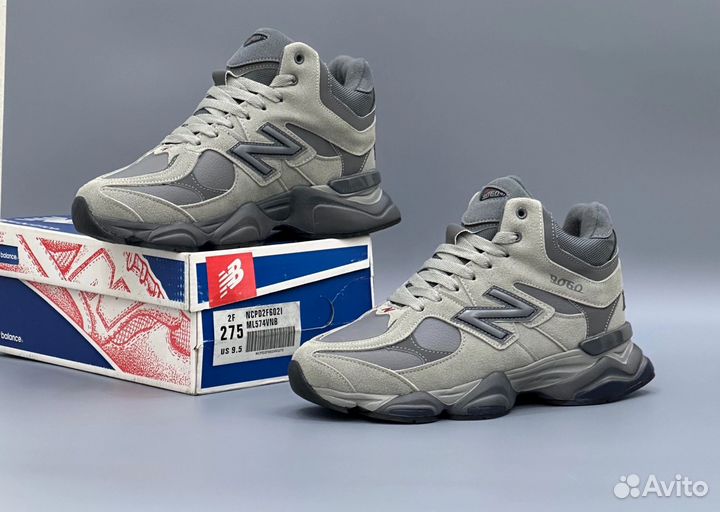 Кроссовки мужские зимние на меху New Balance 9060